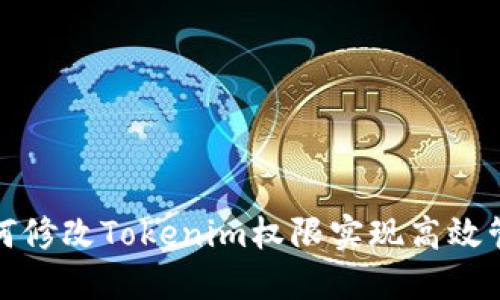 如何修改Tokenim权限实现高效管理